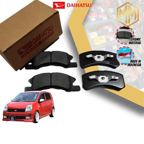 DAIHATSU PERODUA VIVA FRONT BRAKE PAD 1 SET 04465 18R01 Shopee