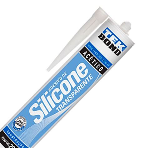 Silicone Ac Tico Transparente G Tekbond