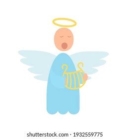 Angel Choir Singer Simple Icon Clipart Stock Vector (Royalty Free) 1932559775 | Shutterstock