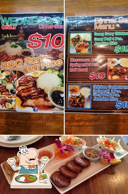 Nakhon Thai Restaurant In Chelsea Heights Thai Restaurant Menu And