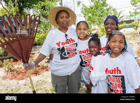 Miami Florida Overtown Peace Park Global Youth Service Day Tree