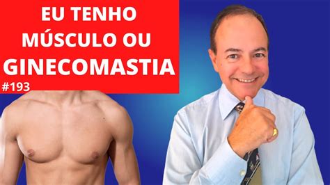 Como saber se tenho GINECOMASTIA ou MÚSCULO peitoral Dr Jacintho