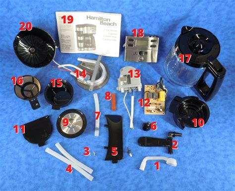 HAMILTON BEACH 49980 2 Way Brewer Coffee Maker Replacement Parts EBay