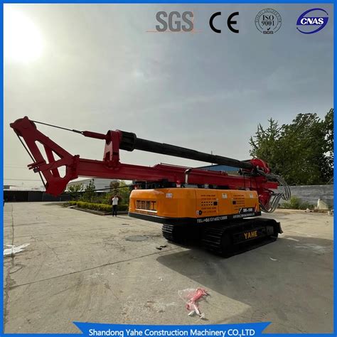 Dr 100 Rotary Drilling Rig With Cummins Engine For Pile Drilling