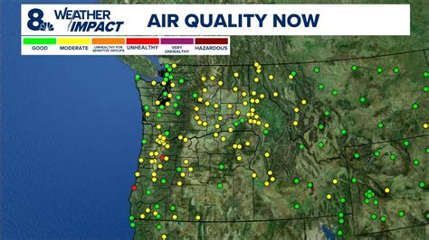 Air Quality Near Me Why Is The Air Quality Bad Today In Oregon Kgw