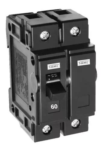 Disjuntor Nema Bipolar 60a 70a 90a 100a Preto Frete grátis