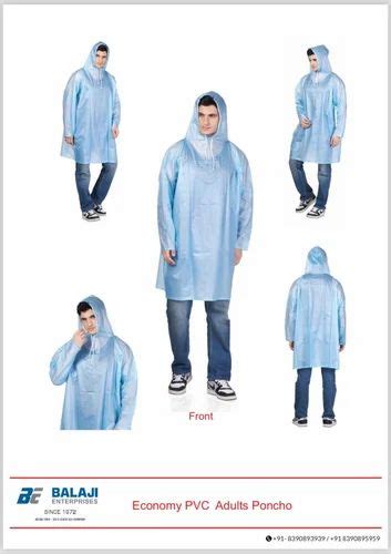 Economy Pvc Adults Poncho At Best Price In Pune By Balaji Enterprises