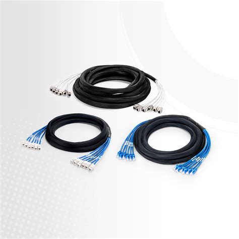 Customized Cat6a Shielded SFTP Pre Terminated Copper Trunk Cable FS