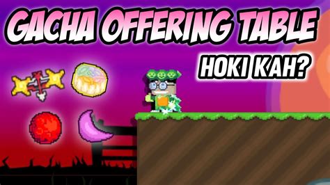 Mari Kita Gacha Offering Table Profit Atau Rugi Harvest Festival