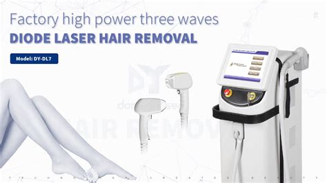 Three Waves Diode Laser Hair Removal Machine Danye Youtube