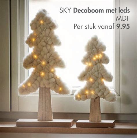 Sky Decoboom Met Leds Mdf Aanbieding Bij Casa