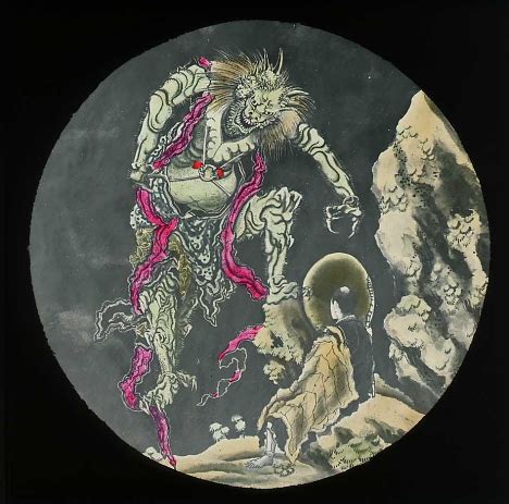 Magic lantern slides ~ Pink Tentacle