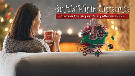 Santas White Christmas Coffee Barnies Coffee And Tea Barnies Coffee