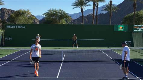 Alexander Zverev Practice In 4k Bnp Paribas Open 2017 Youtube