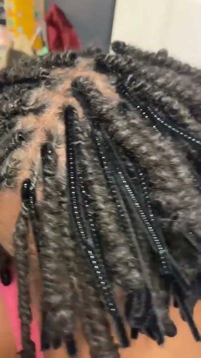 How To Pipe Cleaner Curls On Locs In 2024 Short Locs Hairstyles Beautiful Gray Hair Locs