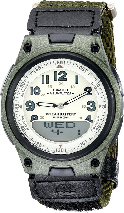 Casio Aw V Bv Montre Homme Quartz Analogique Et Digitale