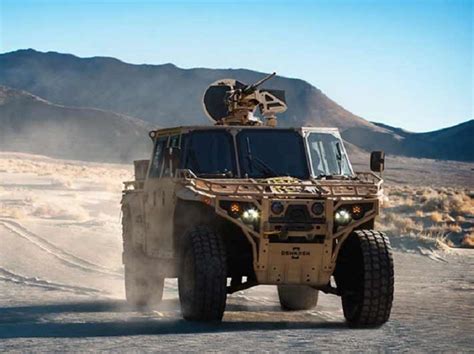 Oshkosh Defense Exhibits Special Purpose All Terrain Vehicle S Atv At Modern Day Marine