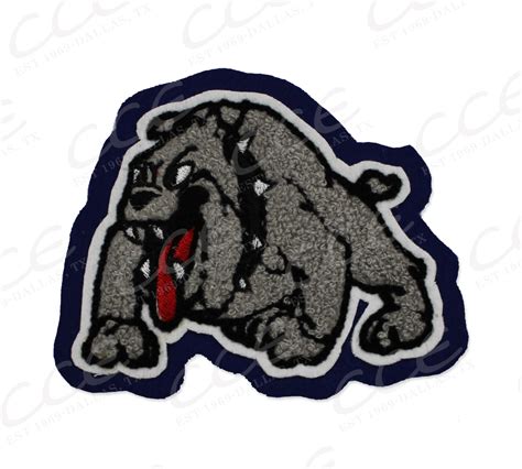 Bartlett HS Bulldog Mascot – SSR Jackets Patch Store