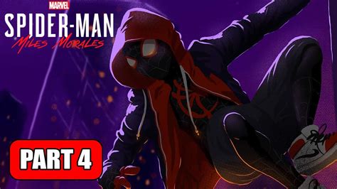 Spider Man Miles Morales Pc Gameplay Walkthrough Part 4 Full Game [4k