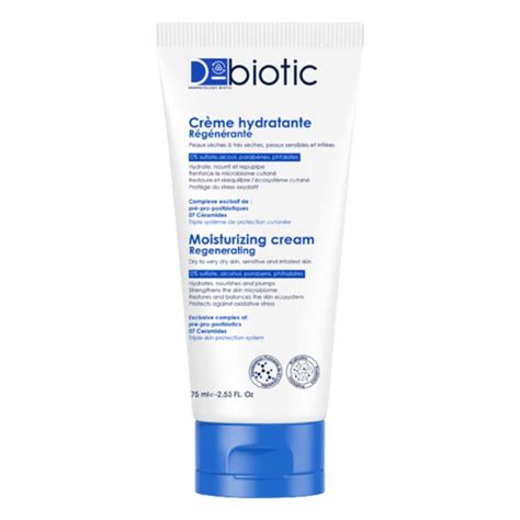 D Biotic Crème Hydratante Régénérante 75ml Maroc Parachezvous ma