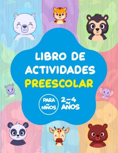 Libro De Actividades Preescolar Libro De Actividades En Casa Para Niños De 2 4 Años Libros De