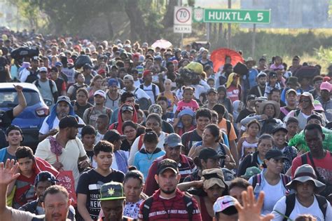 La Jornada Caravana Migrante Llega A Villa Comaltitl N Chiapas