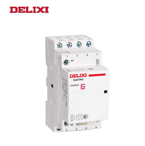 Nhà Phân Phối Khởi Động Từ Contactor 1P 63A Delixi CDCH6i63220