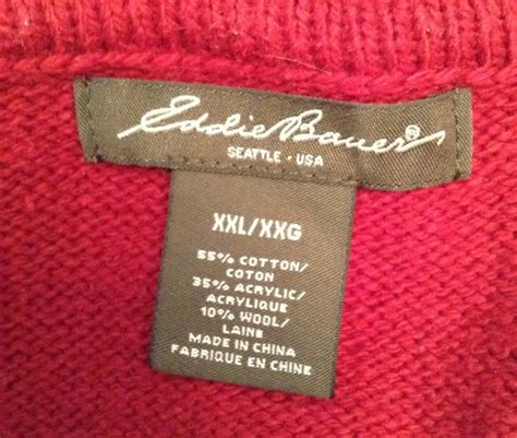 Vintage Eddie Bauer Red Fair Isle Nordic Southwestern Gem