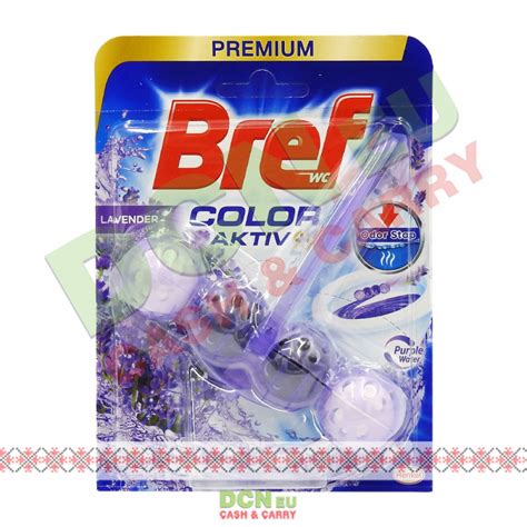 BREF PREMIUM ODORIZANT WC BILE 50G COLOR AKTIV LAVANDA