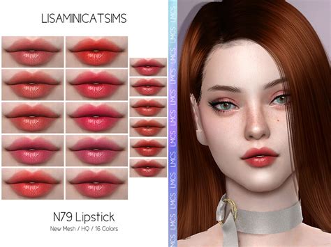 Lmcs Lipstick N79 Hq The Sims 4 Catalog