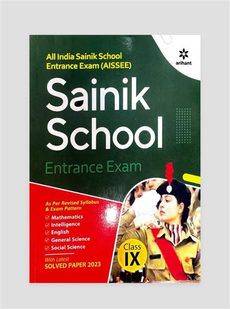 Sainik School 20 Practice Sets Class Vi Entrance Exams