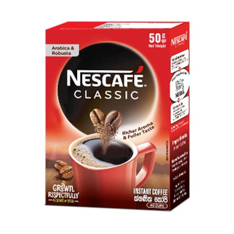 Nescafe Classic Instant Coffee 50g Bag In Box Darazlk