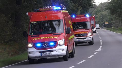 Technische Hilfeleistung Einsatzfahrten Löschzug Gefahrgut Feuerwehr