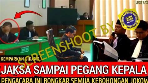 Di Sidang Ijazah Palsu Pengacara Ini Bongkar Semua Kebohongan Jokowi