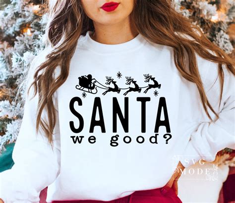 Santa We Good SVG PNG Santa S Favorite Svg Christmas Etsy