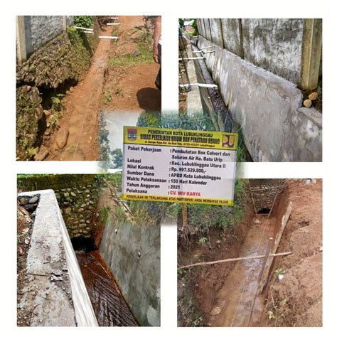 Proyek Box Culvert Dan Saluran Air Batu Urip Diduga Kurang Volume