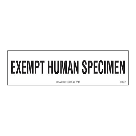 34 Exempt Human Specimen Label Labels Design Ideas 2020