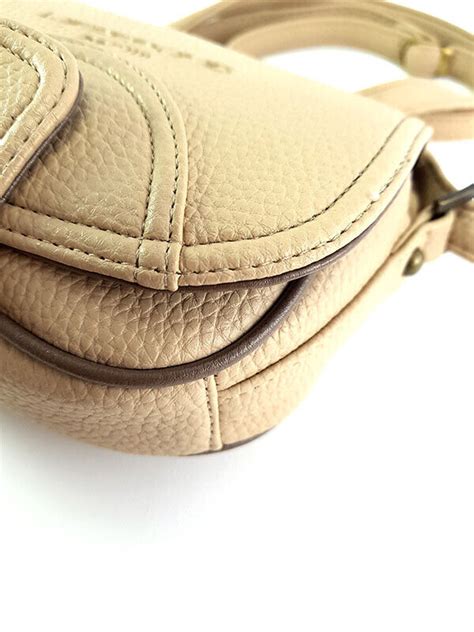 Liebeskind Berlin Beige Leather Women S Crossbody Bag Gem