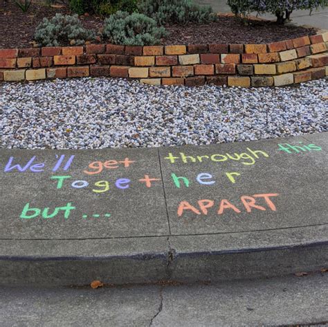 "Chalk Your Walk": Uplifting Colorful Chalk Art Trail