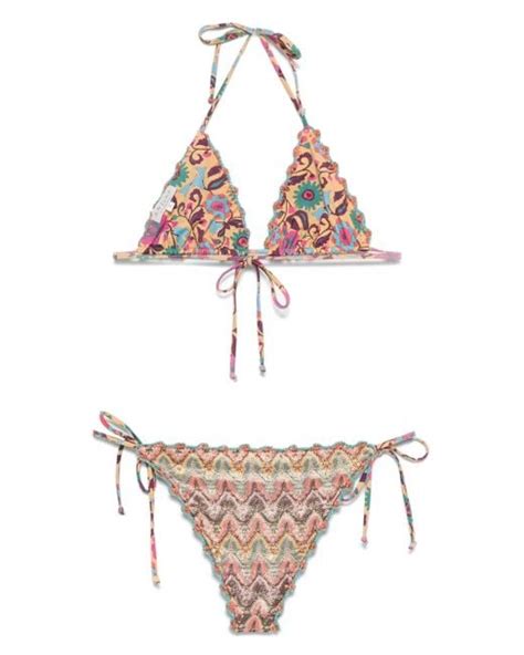 Anjuna Tropic Bikini In White Lyst