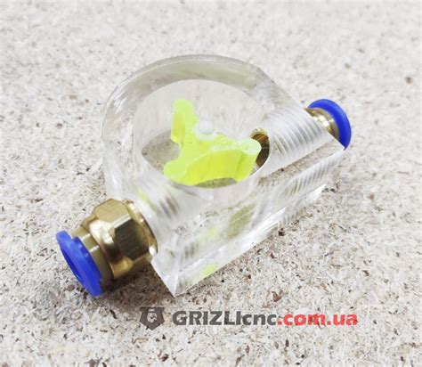 Датчик протока жидкости механический - 3 лопатки