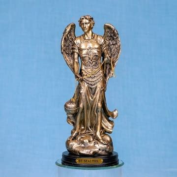 Archangel Chamuel Bronze Resin Statue|The Summit Lighthouse Spiritual Store