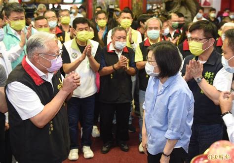 「拔樁」不成！蔡英文訪蘆洲湧蓮寺 陳宏昌致歉：已答應侯友宜 政治 自由時報電子報