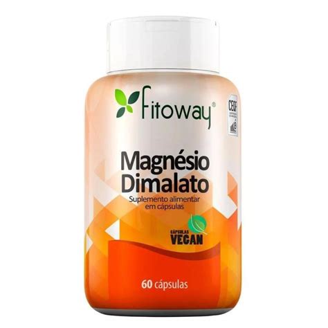 Magn Sio Dimalato Mg C Psulas Riviera Suplementos