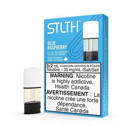 Stlth Pods Blue Raspberry Unidades Vapor Soul