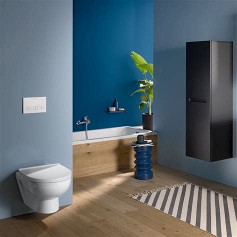 Duravit No1 Wall Mounted Washdown Toilet Compact Rimless With