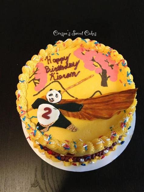 Kung Fu Panda Decorated Cake By Jenifer Crespo Martinez CakesDecor