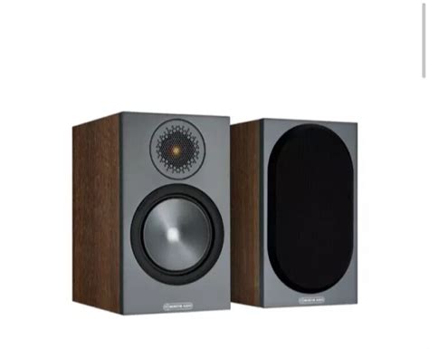 Monitor Audio Bronze Bookshelf Speakers Walnut G