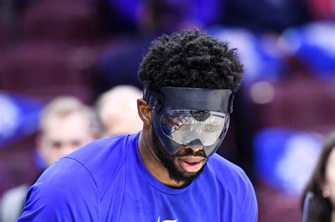 Joel Embiid S Mask Is Truly The First Of Its Kind