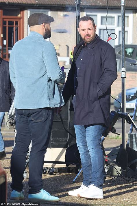 Danny Dyer Sports Bloody Head Wound As He Films The Football Factory